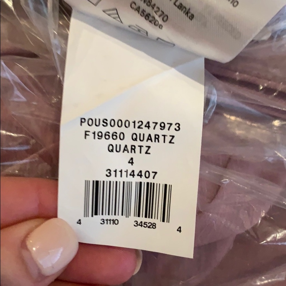 David’s Bridal QUARTZ bridesmaids dress size 4 - Picture 3 of 4